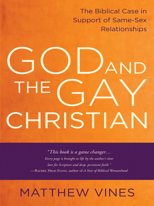 Title details for God and the Gay Christian by Matthew Vines - Wait list